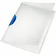 Папка с клипс LEITZ ColorClip Magic, A4, PP 500 mic, син клип