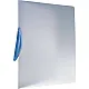 Папка с клипс LEITZ ColorClip Magic, A4, PP 500 mic, син клип