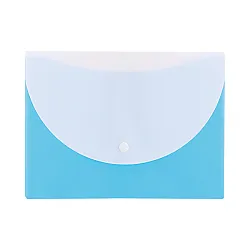 Папка с копче и външен джоб Deli Rio E38978, A5, PP 180 mic, мат, микс 5 цвята