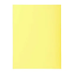Папка тип преписка EXACOMPTA Super, А4, картон 160 г, жълта