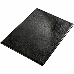Папка за сертификати Panta Plast, A4, eco кожа, черна