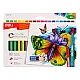 Пастели пластик Deli Color Emotion EC20010, ф 8 мм, 60 мм, 18 цвята