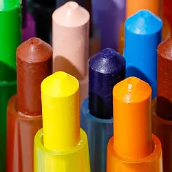 Пастели пластик Deli Color Kids EC223-12, въртящ механизъм, ф10 мм, 165 мм, 12 цвята, в PVC опаковка