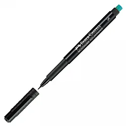 Перманентен маркер Faber-Castell 152399 OHP-S, 0.4 мм, черен