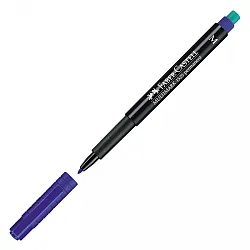 Перманентен маркер Faber-Castell 152551 OHP-M, 1 мм, син