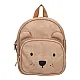 Раница за детска градина KIDZROOM Beary Excited, пясъчно кафява, 2 отделения