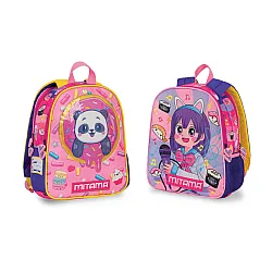 Раница за детска градина MITAMA Spinny PandaSong, 2 лица, 2 отделения