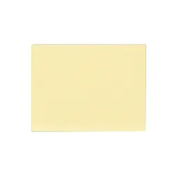 Самозалепващи листчета OFFICE PRODUCTS, 38х51 мм, 100 л., пастелно жълти