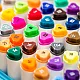 Sketch маркери Deli ColoRun EC187-24, объл връх 1 мм, скосен връх 5 мм, 24 цвята