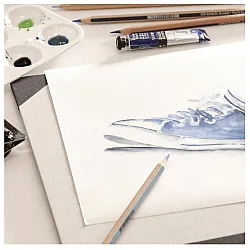 Скицник CANSON XL Pack Aquarelle&Mixed Media, за смесенени техники, микс хартии, A4, 12 л.