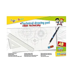 Скицник Gimboo, A3, 150 г/кв.м., 10 л.