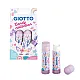 Сухо лепило GIOTTO Candy, без разтворители, 2х20 г, блистер
