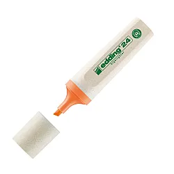 Текстмаркер edding 24 EcoLine, скосен връх 2-5 мм, оранжев