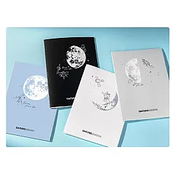 Тетрадка Deli Daring Mission FB540, B5, 40 л., линиран офсет шамоа 70 г, корица ленен картон