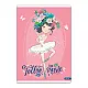 Тетрадка LASTVA Cute, A4, 52 л., линиран офсет 80 г, корица 300 г, мат ламинат, с блясък