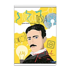 Тетрадка LASTVA Great Minds, A5, 52 л., линиран офсет 80 г, корица 300 г, мат ламинат, UV лак
