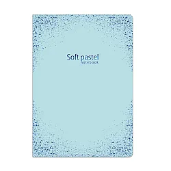 Тетрадка LASTVA Soft Pastel, A4, 52 л., линиран офсет 80 г, корица 300 г, мат ламинат, релеф