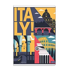 Тетрадка LASTVA Travel, A5, 52 л., линиран офсет 80 г, корица 300 г, мат ламинат, UV лак