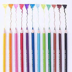 Цветни моливи GIOTTO COLORS 3.0, шестоъгълно тяло, 24 цвята