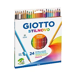 Цветни моливи GIOTTO STILNOVO, шестоъгълно тяло, 24 цвята