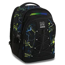 Ученическа раница MITAMA #BDBF BlueEnergy, за момче, 4 отделения, USB Port
