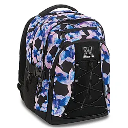 Ученическа раница MITAMA #BDBF FloralBeat, за момиче, 4 отделения, USB Port