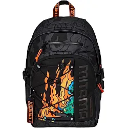 Ученическа раница MITAMA #BDBF Hellblack, USB порт, 4 отделения