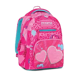 Ученическа раница MITAMA NEW PLUS FunnyPink, 4 отделения