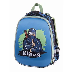 Ученическа раница PULSE Anatomic Cube Ninja, 2 отделения