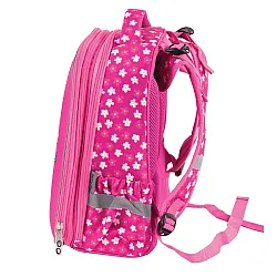 Ученическа раница PULSE Anatomic Cube Pink Owl, 2 отделения