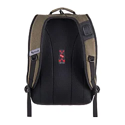 Ученическа раница PULSE Bicolor Olive Green, 2 отделения