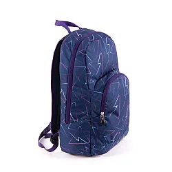 Ученическа раница PULSE Solo Blue Triangle, 2 отделения