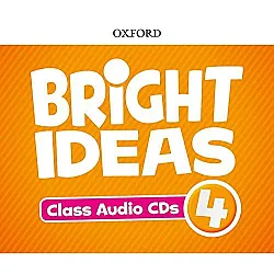 Oxford Bright Ideas Level 4 Class CDs / Английски език - ниво 4: 4 CD