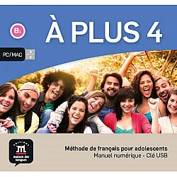 A Plus 4 Nivel B1 Llave USB con libro digital