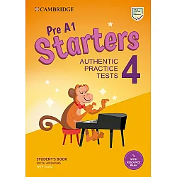 Pre A1 Starters 4 Student's Book with Answers, Audio and Resource Bank - Authentic Practice Tests