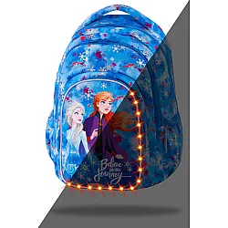 Ученическа светеща раница Spark L Frozen Dark LED
