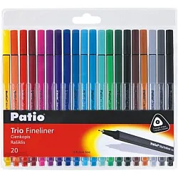 Тънкописец Trio 20 цвята Patio