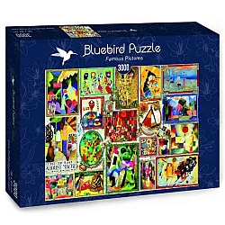 Пъзел Bluebird от 3000 части - Популярни картини