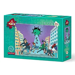 Детски пъзел Art Puzzle 150 части Вирусът атакува