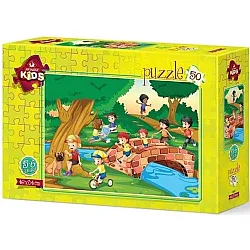 Детски пъзел Art Puzzle 50 части - Детски игри