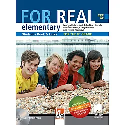 For Real А2: Elementary Student's Book and Links 8th grade / Английски език за 8. интензивен клас - ниво А2 (Просвета)