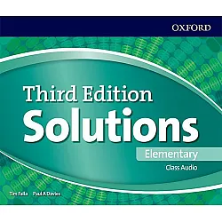 Solutions Elementary Class Audio CD (3rd Edition) / Английски език - ниво A1: CD аудио