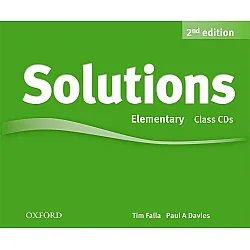Solutions Elementary Class CD (2nd Edition) / Английски език - ниво A1: 3 CD аудио