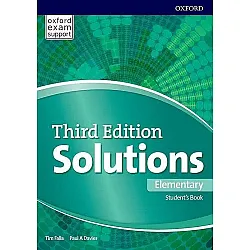 Solutions Elementary Student's Book (3rd Edition) / Английски език - ниво A1: Учебник