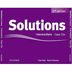Solutions Intermediate Class CD (2nd Edition) / Английски език - ниво B1: 3 CD аудио