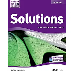 Solutions Intermediate Student's Book (2nd Revised Edition) / Английски език - ниво B1: Учебник