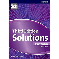 Solutions Intermediate Student's Book (3rd Edition) / Английски език - ниво B1: Учебник
