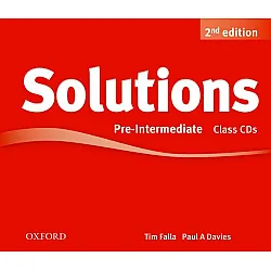 Solutions Pre-Intermediate Class CD (2nd Edition) / Английски език - ниво A2: 3 CD аудио