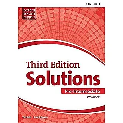 Solutions Pre-Intermediate Workbook (3rd Revised Edition) / Английски език - ниво A2: Учебна тетрадка