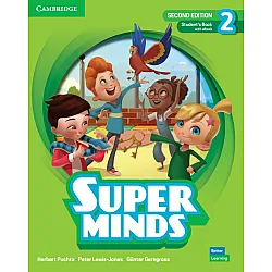 Super Minds 2nd Еdition Level 2 Student's Book with eBook British English / Английски език - ниво 2: Учебник